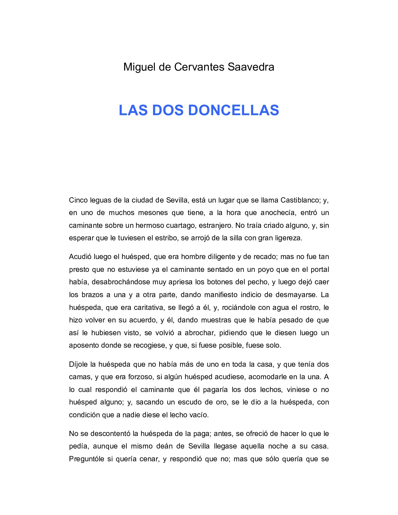 Microsoft Word - Miguel de Cervantes Saavedra-LAS DOS DONCELLAS.doc