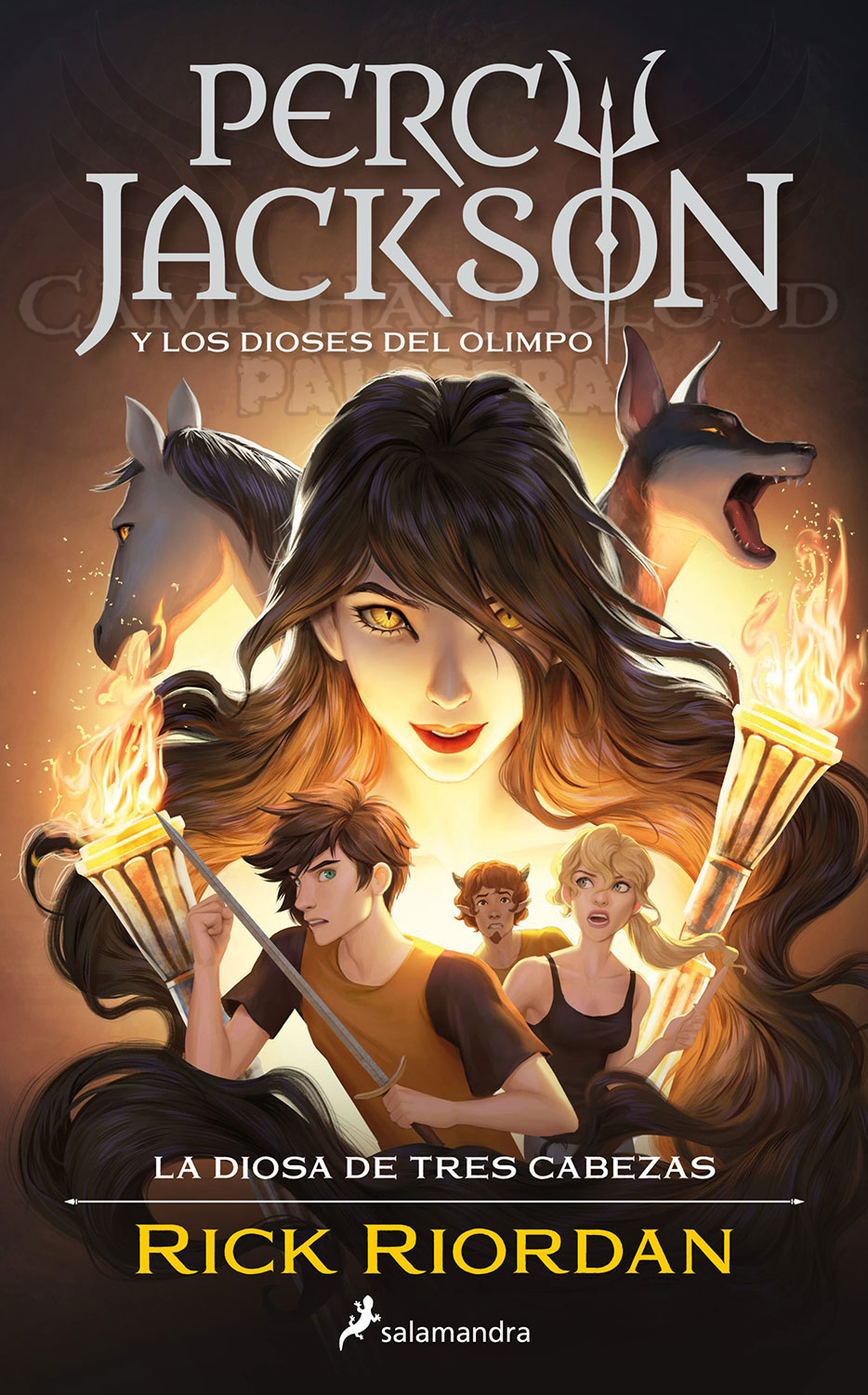 Percy jackson y la diosa de tres cabezas