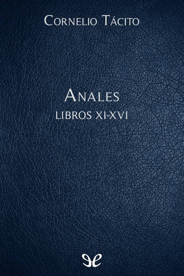 Anales Libros XI-XVI