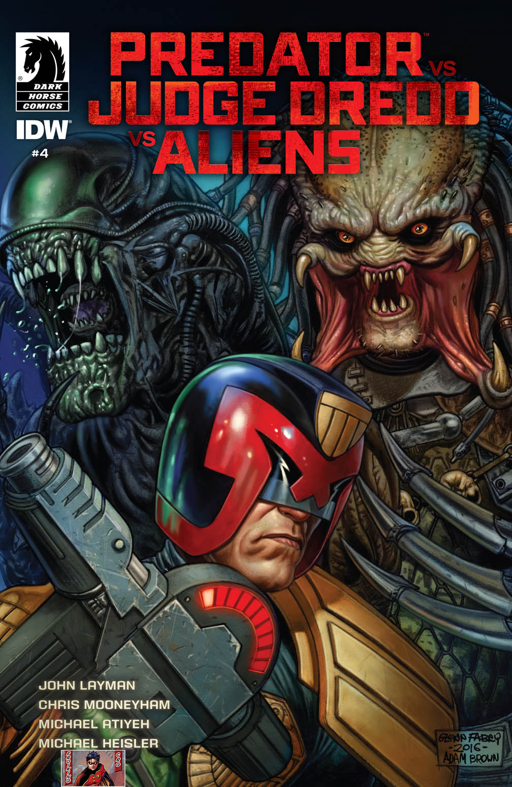 Predator vs Judge Dredd vs Aliens 4de4 [CRG] (por Froiking)