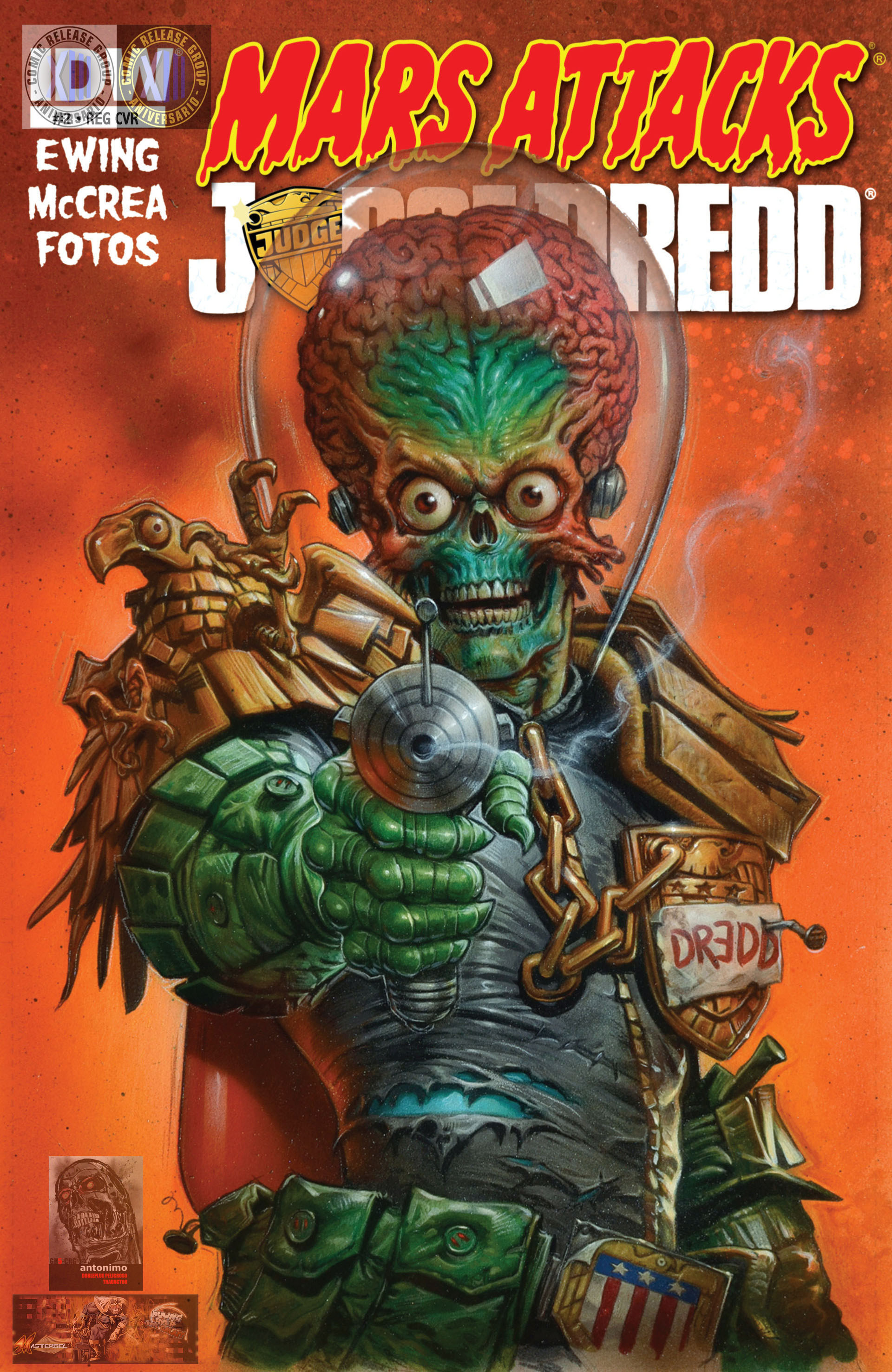 Mars Attacks Juez Dredd #02 (2013)