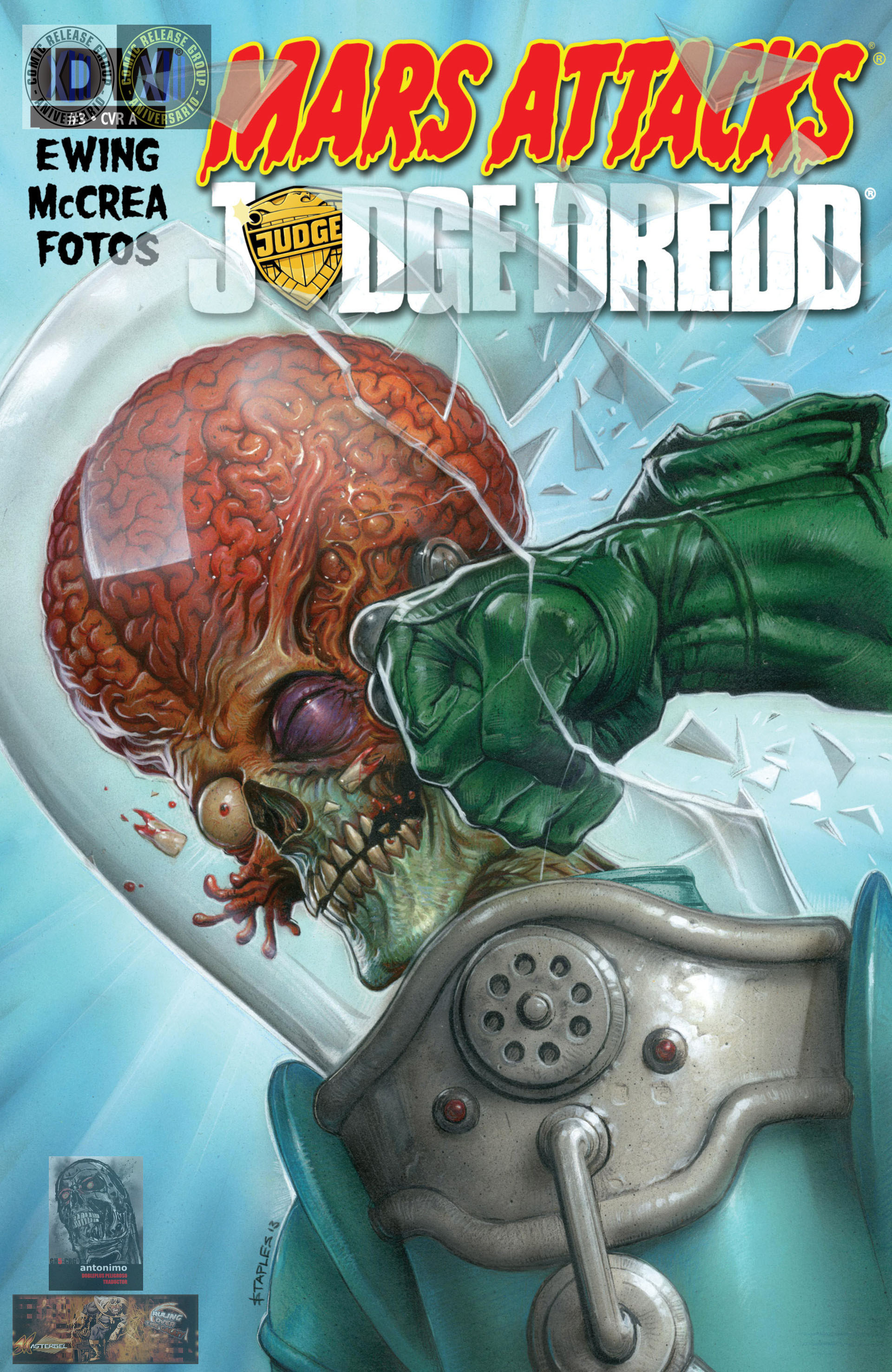 Mars Attacks Juez Dredd #03 (2013)