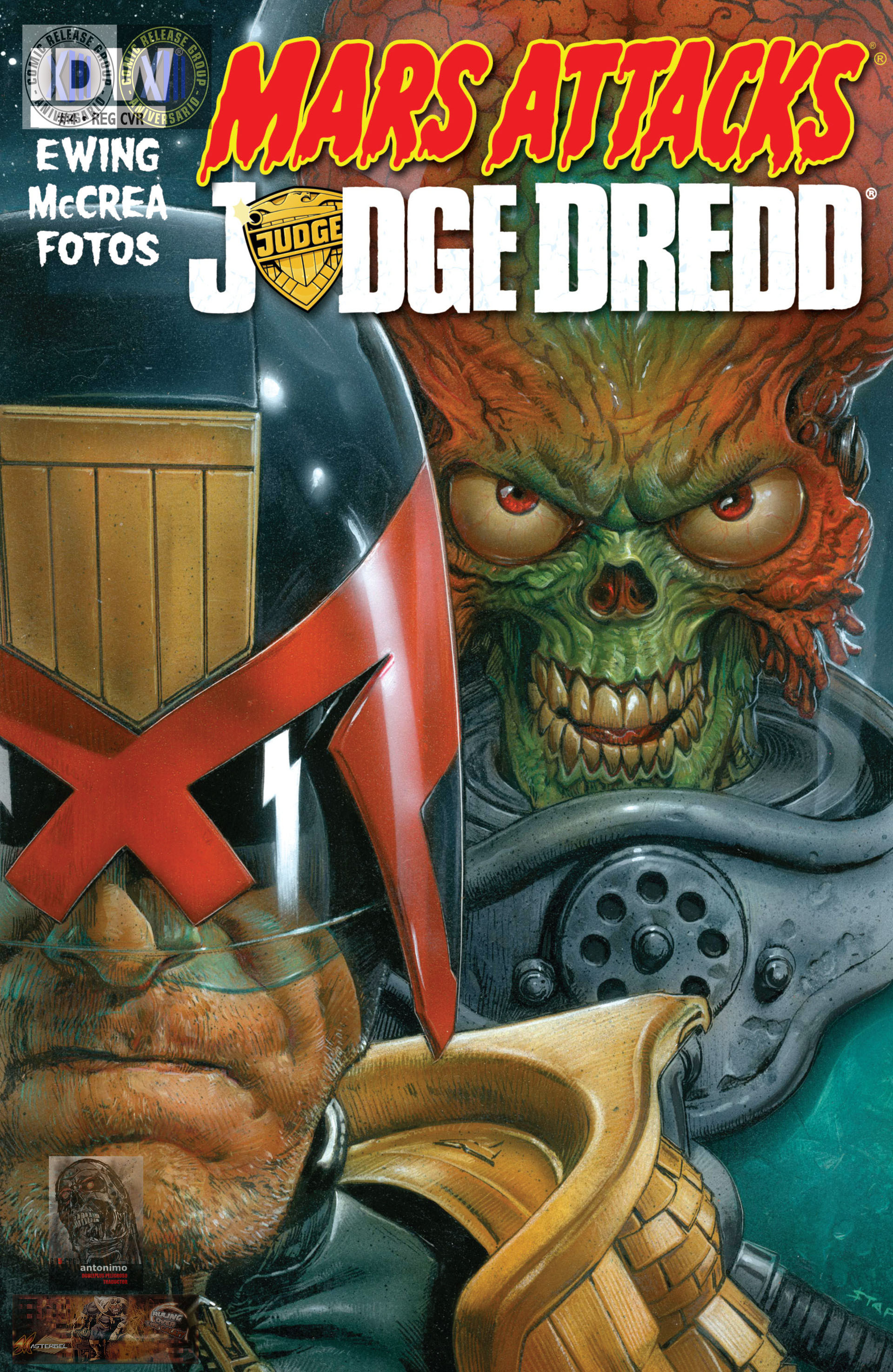 Mars Attacks Juez Dredd #04 (2013)