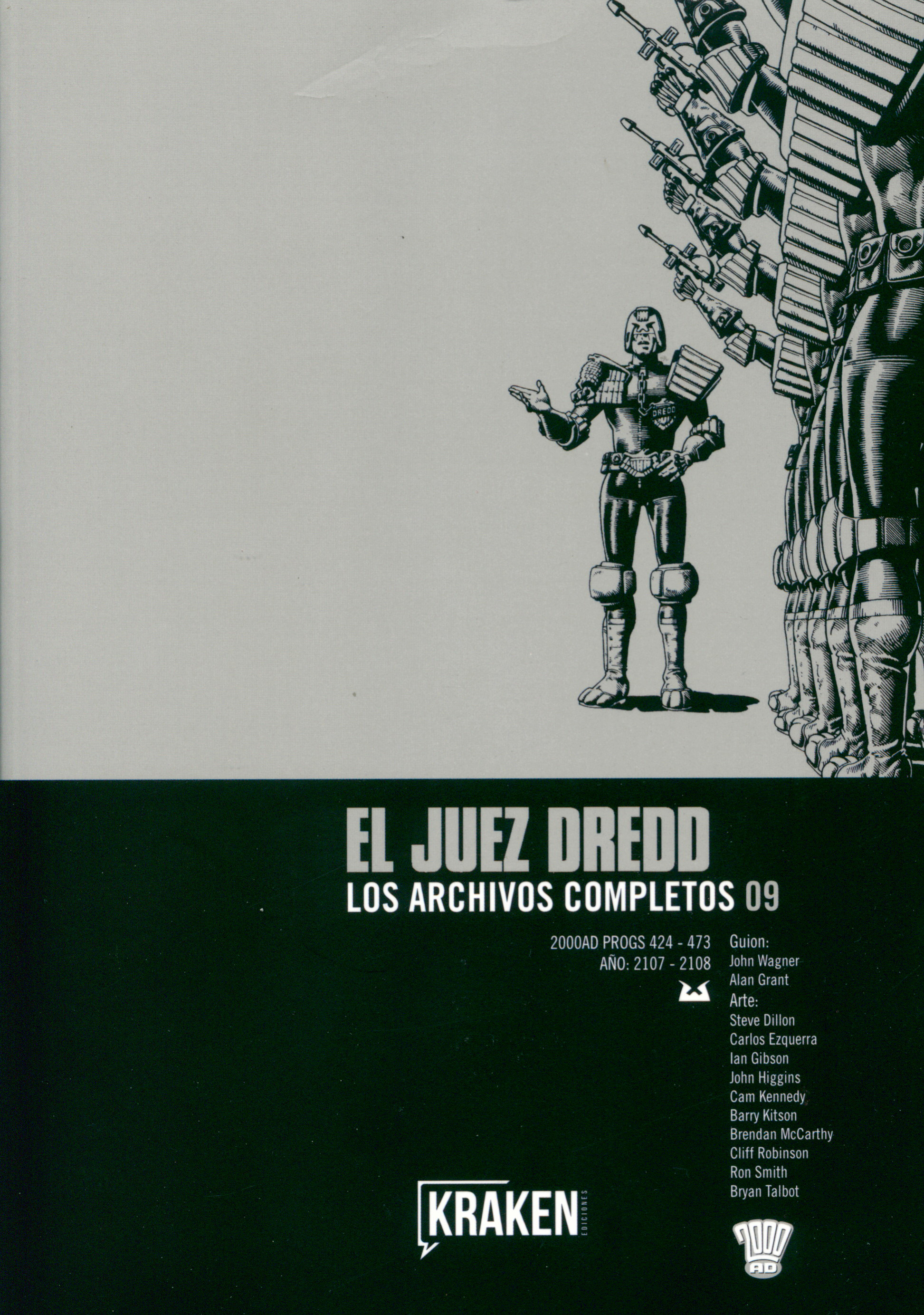 Juez Dredd - Los Archivos Completos 9 (Kraken)(Sbro)