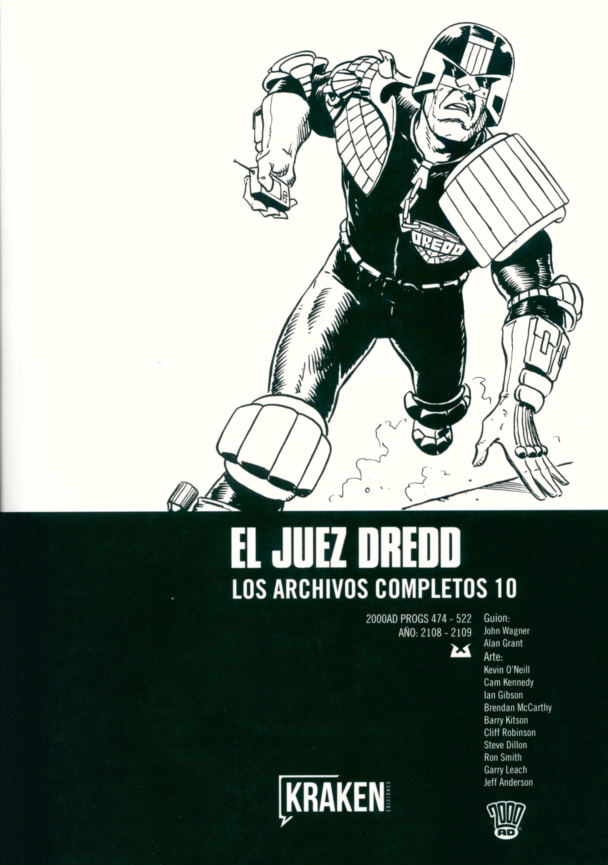 Juez Dredd - Los Archivos Completos 10 (Kraken)(Sbro)