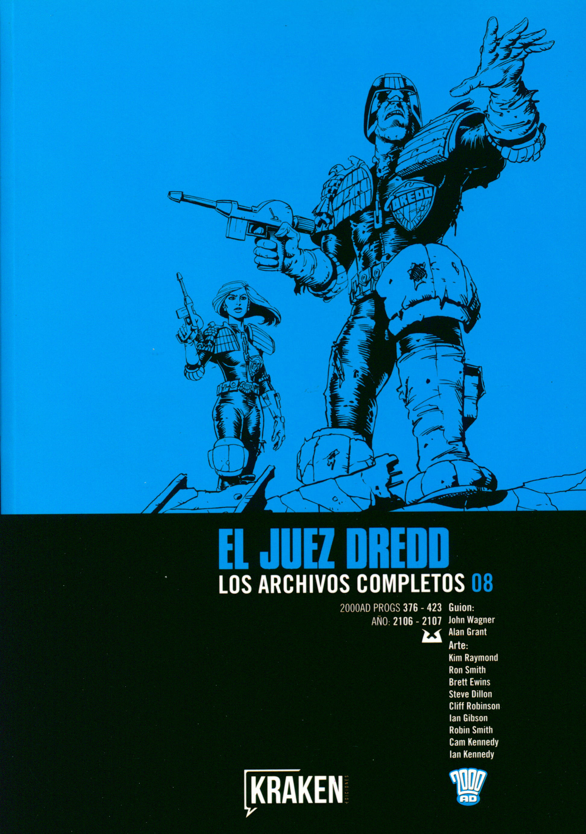 Juez Dredd - Los Archivos Completos 8 (Kraken)(Sbro)