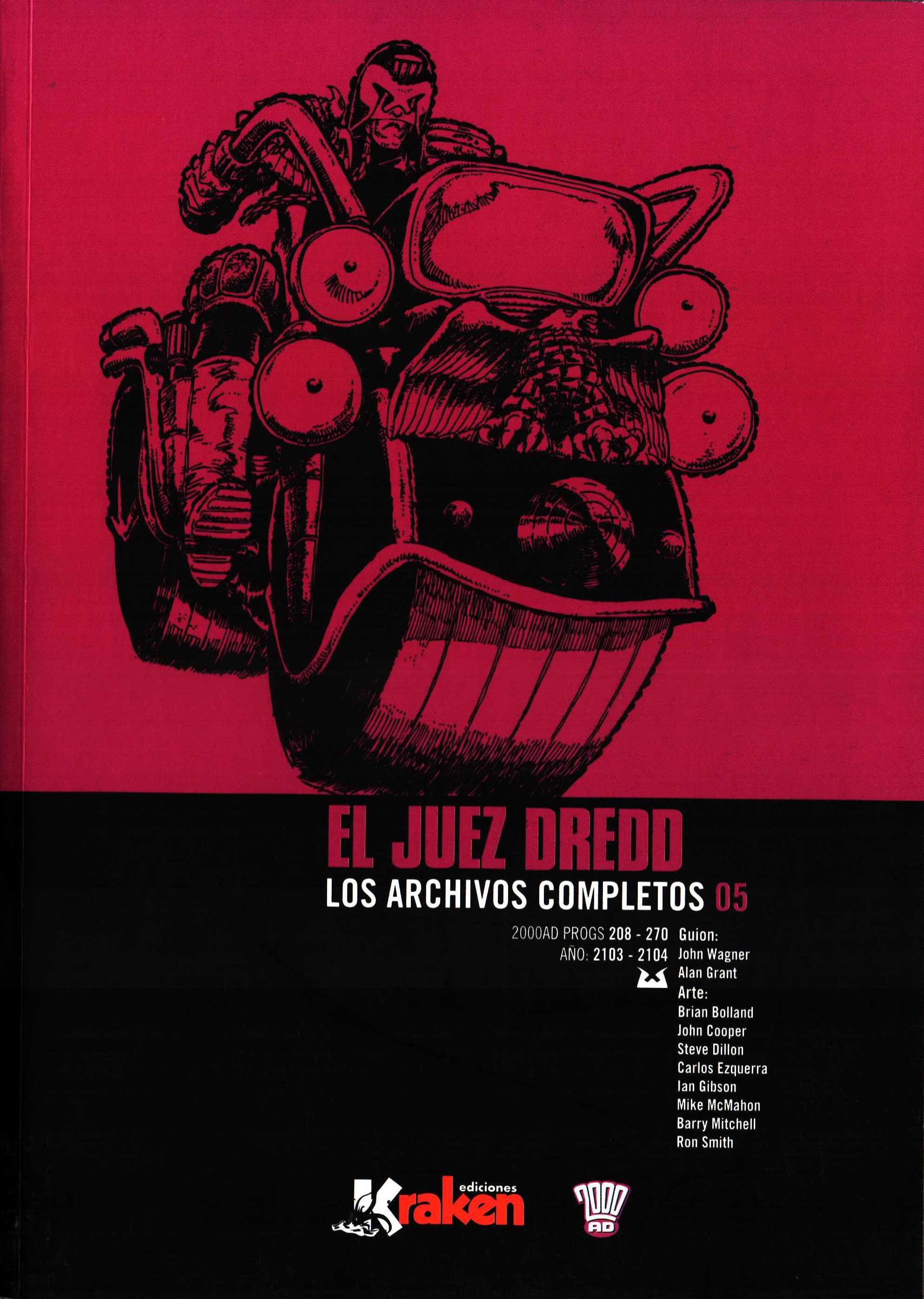 Juez Dredd - Los Archivos Completos 5 (KRAKEN Ediciones)