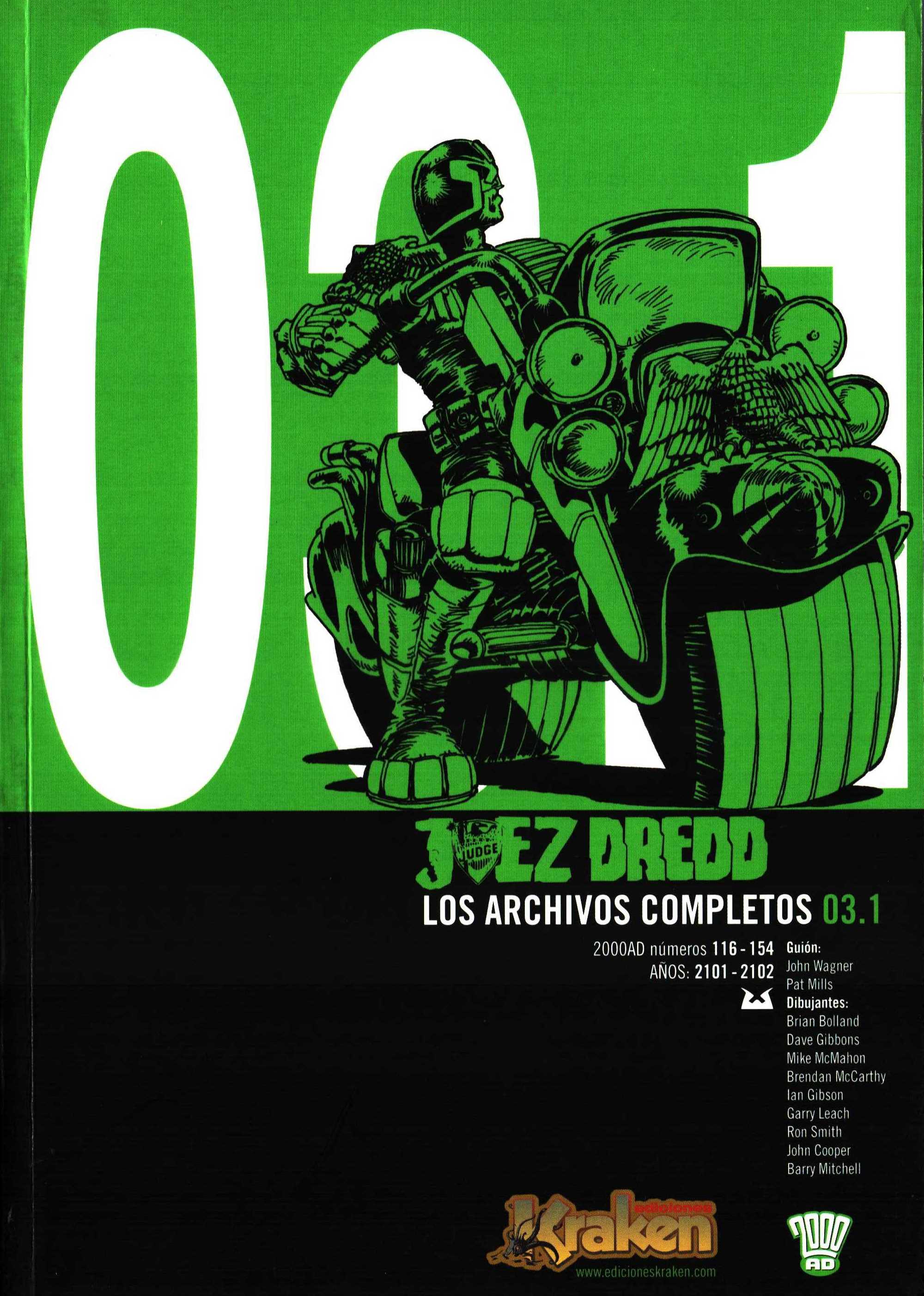 Juez Dredd - Los Archivos Completos 3_1 (KRAKEN Ediciones)