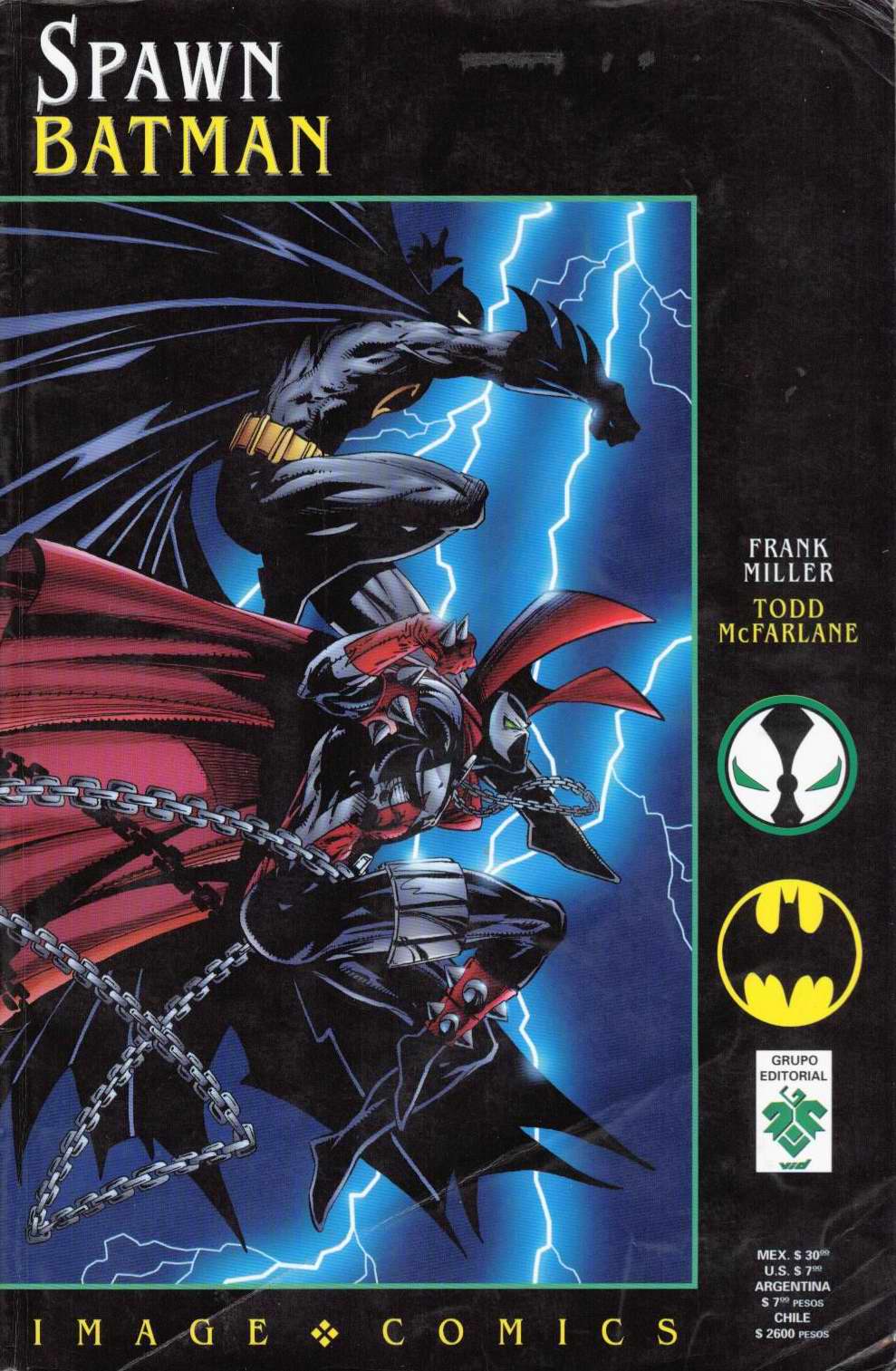 2.Spawn vs Batman
