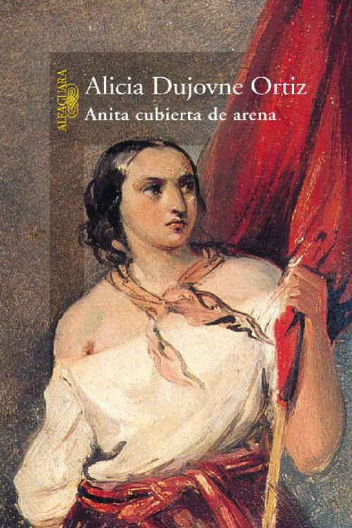 Anita cubierta de arena