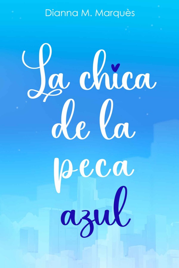 La chica de la peca azul