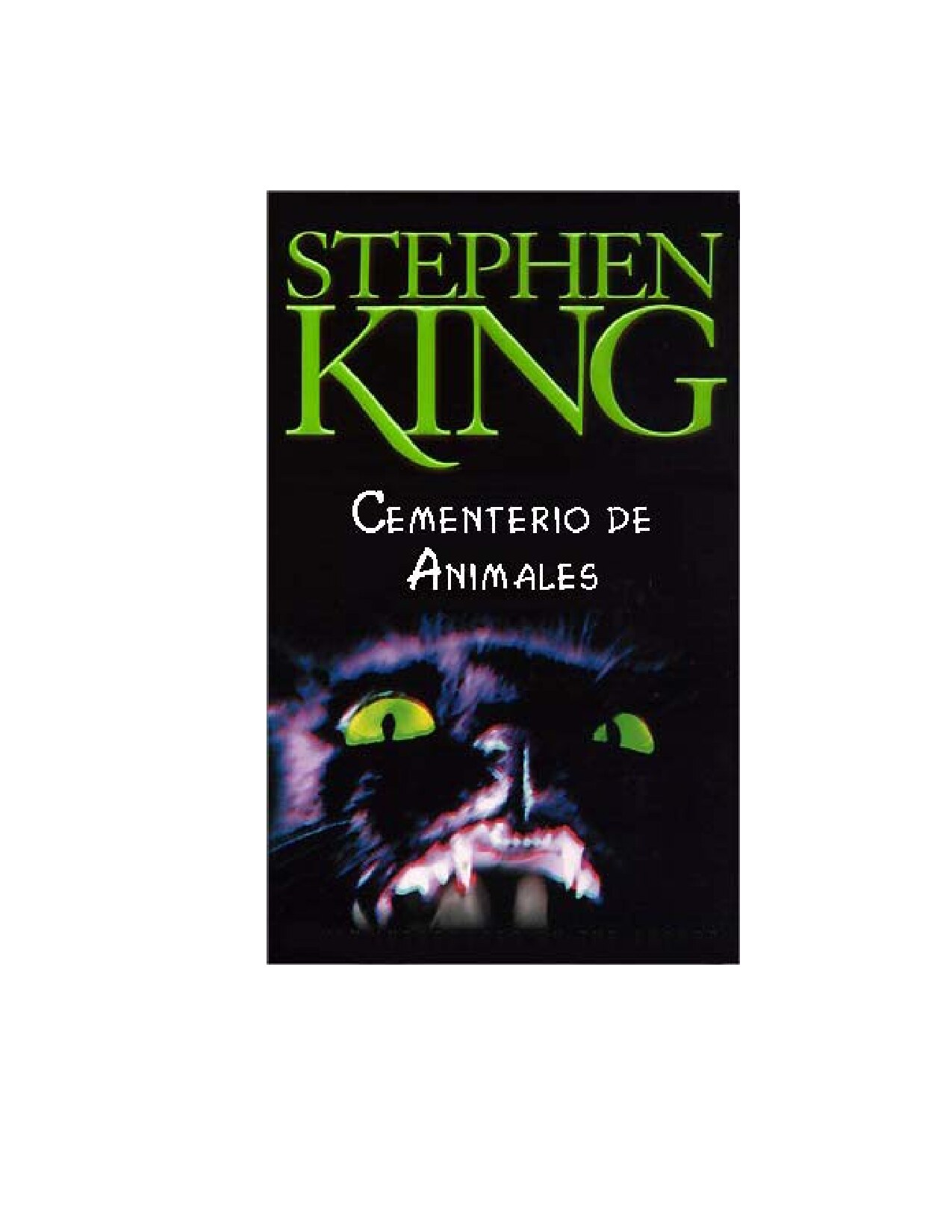 Microsoft Word - King, Stephen - Cementerio de animales.doc